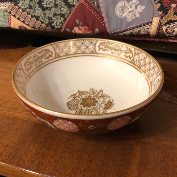 Gold Imari Accents Gold Imari Hand Painted Japanese Bowl Poshmark
